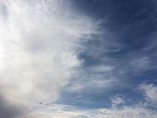 Fototapeta premium blue sky with clouds
