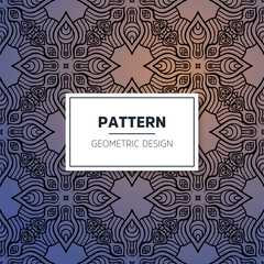 luxury ornamental mandala design background