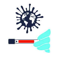 
EPS-10 vector graphic
virus test
