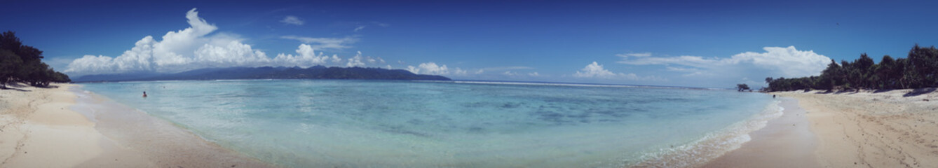 Fototapeta premium Paisaje playa naturaleza en Bali 