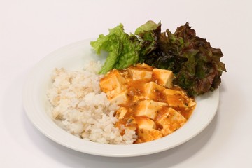麻婆豆腐ご飯