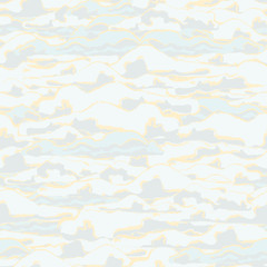 Fototapeta premium Seamless pattern with cloudy sky.