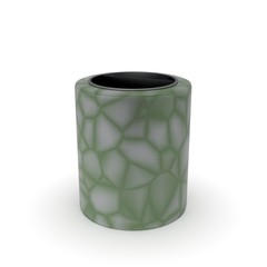3d model urn Keln mini Green Terrazzo Floor