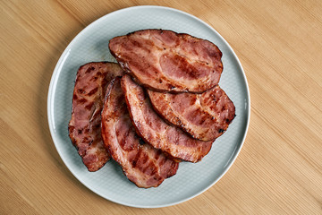 Grilled pork neck
