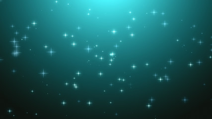 Christmas green mint starry background.Diwali festival holiday design.