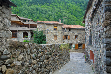 Obraz premium Village de Camprodon en Espagne