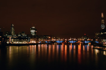 Fototapeta na wymiar London night