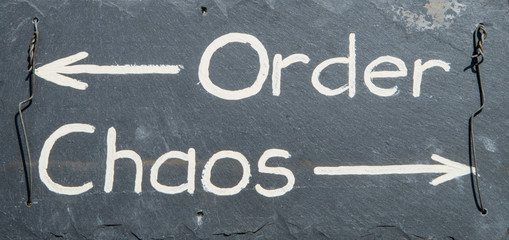 Fototapeta premium Order or Chaos