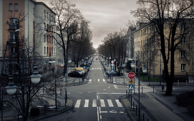 Crossroads in Pruszków, Poland, Mazovia © Marcin Ziółkowski
