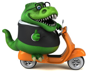 Fun Trex - 3D Illustration
