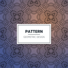 luxury ornamental mandala design background