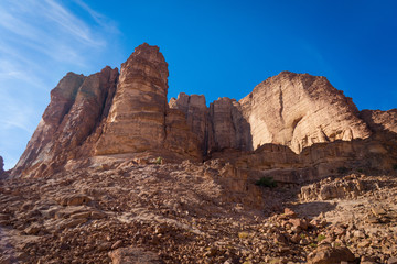 Lawrence spring place in wadi rum