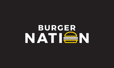 Burger Logo Design for Restaurant 