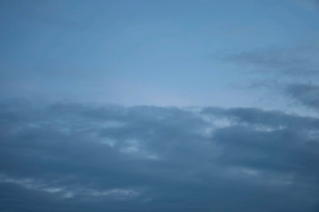 blue sky with clouds background