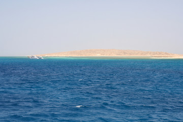 Fototapeta na wymiar Landscapes of the Red Sea in Egypt
