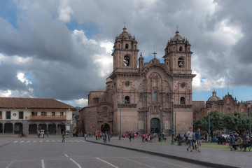 Fototapeta na wymiar Piazza de Armas in Cusco, Peru