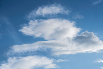 blue sky with clouds background