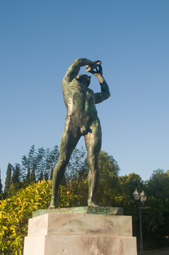 Statue Of Discus Thrower