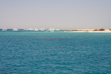 Landscapes of the Red Sea in Egypt