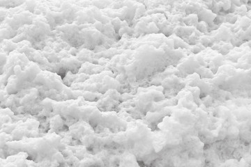 Background texture of white foam closeup