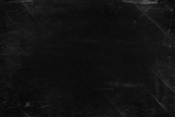 Old black stucco wall with white scratches and scuffs texture. texture grunge black board with...