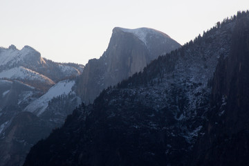 Fototapeta na wymiar Half Dome Mountain