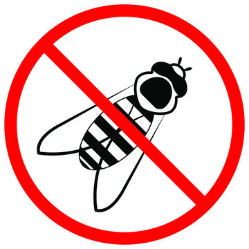 no bee sign, no insext symbol