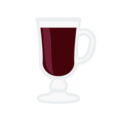glass of mulled wine