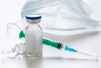 Medication and syringe for injections