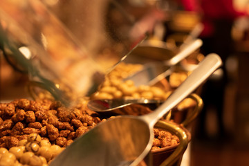 Candy shop with big spoon