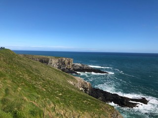 Ireland cliff