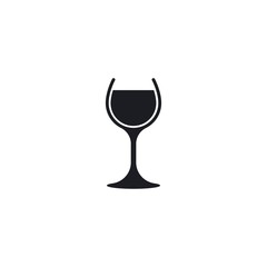 Glass wine icon