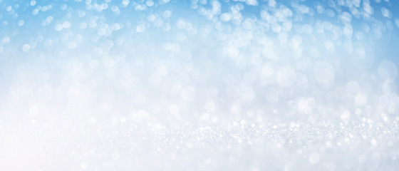 Christmas and New Year holidays glitter bokeh background