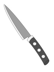 illustration of a knife