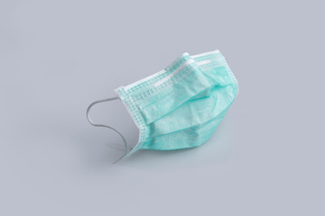 antiviral medical mask for protection against coronavirus. prevention of the spread of virus and...