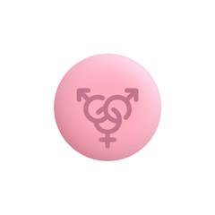 intersex -  Modern App Button