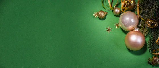 Christmas and New Year holidays background