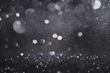 Christmas and New Year holidays glitter bokeh background