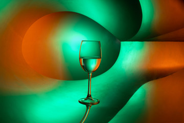 glass of wine