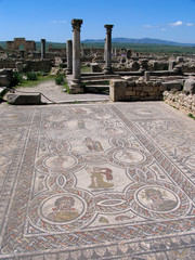 Obraz premium Morocco. Roman archeological site of Volubilis