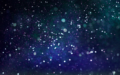 Christmas and New Year holidays glitter bokeh background