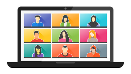 Download 2 108 Meeting Zoom Group Wall Murals Canvas Prints Stickers Wallsheaven