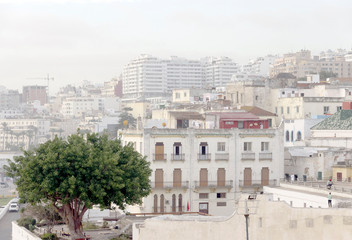Fototapeta na wymiar Islamic architecture in Tanger, Morocco, Africa