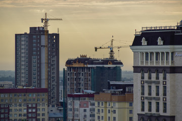Fototapeta premium Bishkek, Kyrgyzstan city view