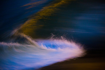 whirlpool in motion blur 