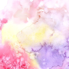 Fototapeta premium Abstract Watercolor Hand Drawn Splatter Background