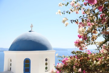 santorini landscape