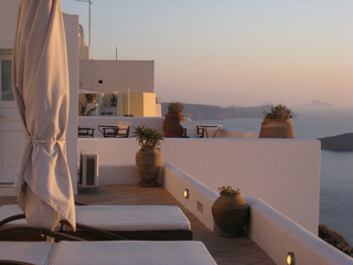 Romantic times at Santorini
