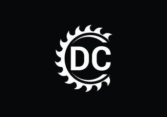 D C Initial Letter Logo design vector template, Graphic Alphabet Symbol for Corporate Business Identity