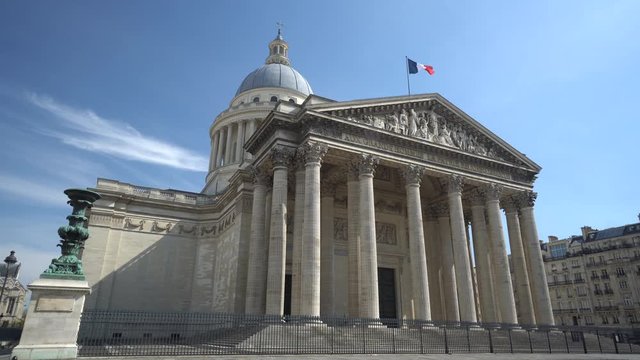 Pantheon, Paris. Originally a church, now a mausoleum for the remains of distinguished French citizens